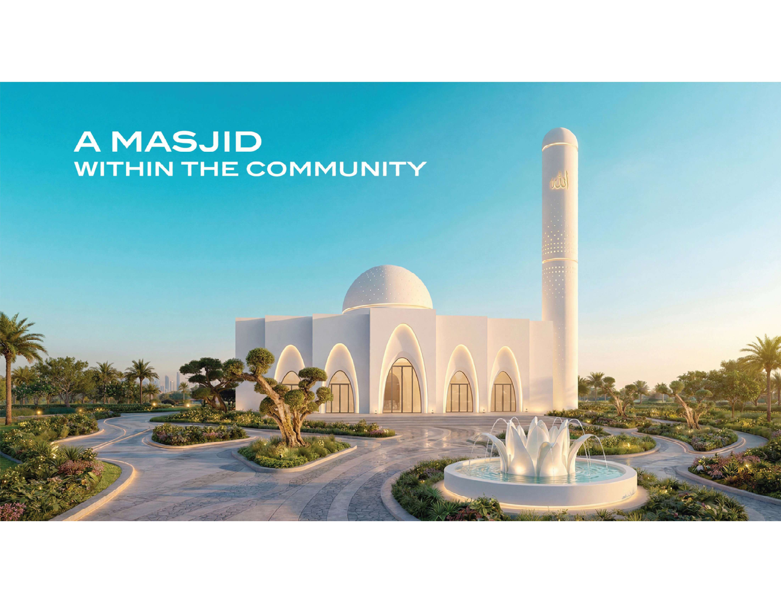 Masjid within the community